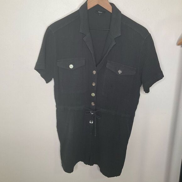 Rails Cotton Romper - Picture 1 of 5